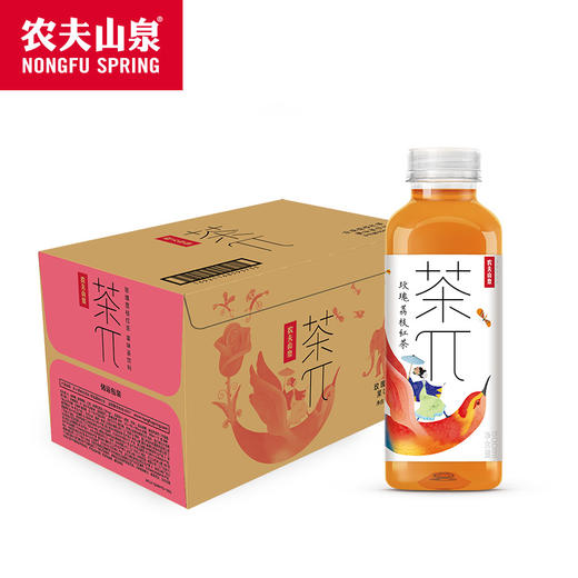 茶π果味茶玫瑰荔枝红茶500ml*15一箱 商品图0