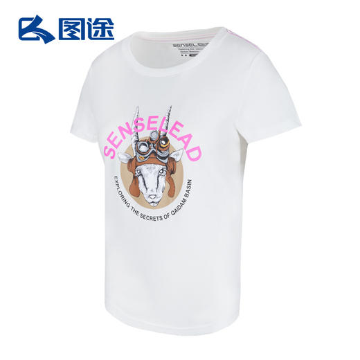 Senselead森力/女式圆领短袖T恤 SS171026 商品图11