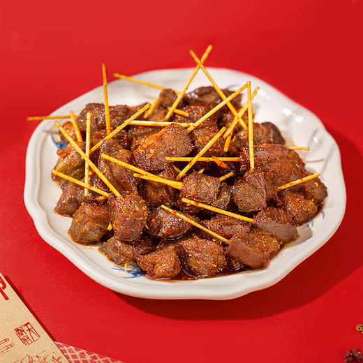 【椒盐记】 牙签牛肉麻辣 100g（不参与满赠活动） [福利品] 商品图0