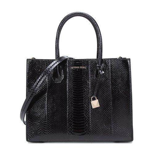 【现货秒发】MichaelKors/迈克·科尔斯MK女包MERCER系列皮质大号手提单肩包30H7GM9T3L 商品图0