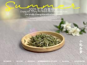 2021有机白毫银针，一款温柔得极具大师风格的茶，如温香软玉一般（50克罐装）