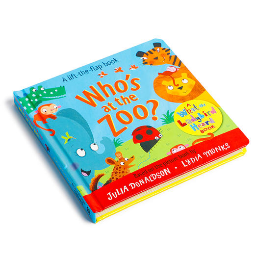 进口英文原版What Ladybird Heard系列Who's at the Zoo? A What the Ladybird Heard Book谁在动物园？3-5岁低幼儿童启蒙翻翻书 商品图7