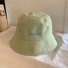 【六色可选】帽子女春秋季可爱花朵刺绣亲子渔夫帽韩版上衣防晒遮阳帽简约时尚盆帽 商品缩略图8