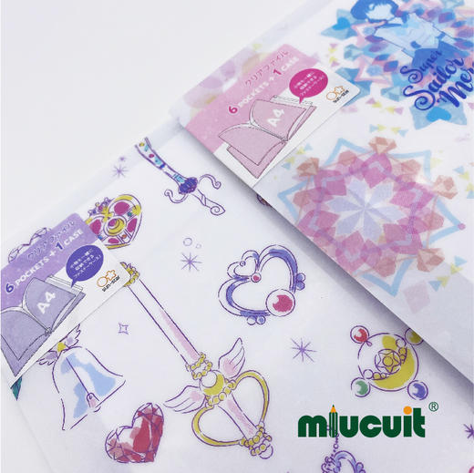 日本SUN-STAR文件夹A4迪士尼机动战士高达美少女战士限定款文件夹 商品图4