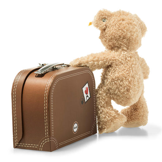 【已下架】Steiff泰迪熊 德国米色熊带手提箱毛绒玩具 [福利品] 商品图6