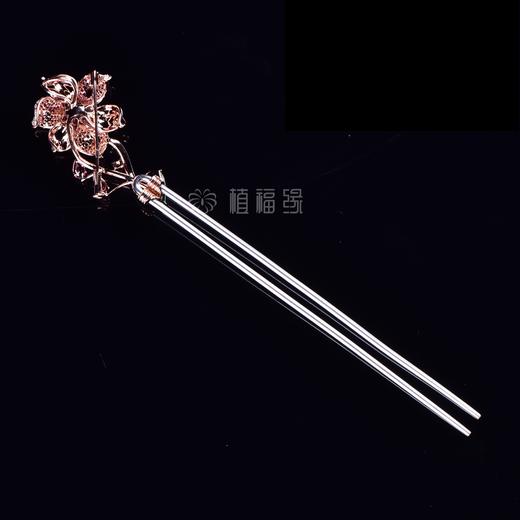 【花容】白蛋发簪挂坠胸针三用-GZ2105133 商品图3