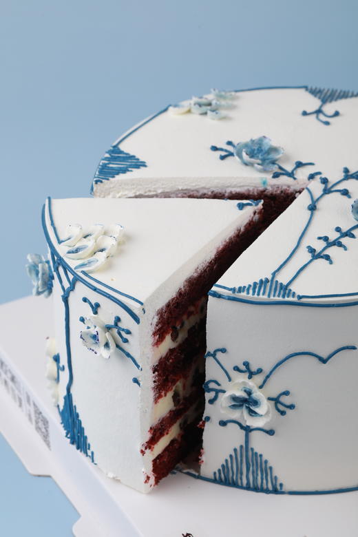 D152青花瓷（请提前1-2天预订，可选红丝绒夹心） 商品图3