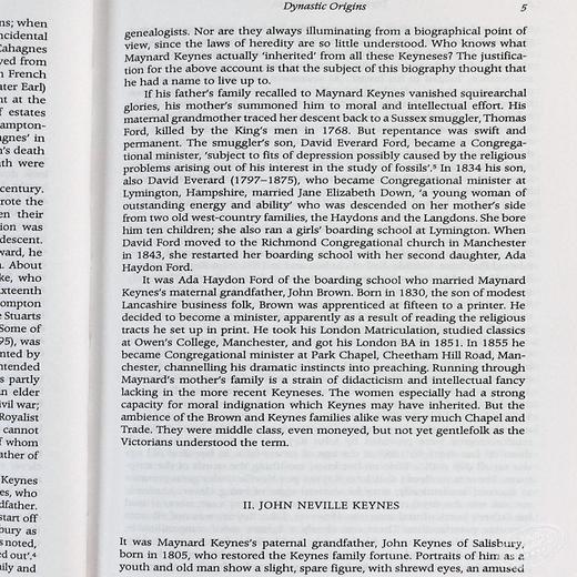 翰梅·纳德·凯恩斯(1883-1946): 经济学家, 哲学家, 政治家 英文原版 John Maynard Keynes: 1883-1946: Economist, Philosopher 商品图6