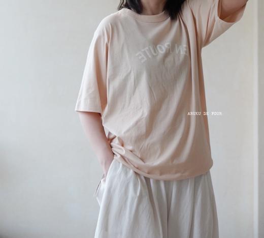 ARMEN黑浅粉T恤 商品图11