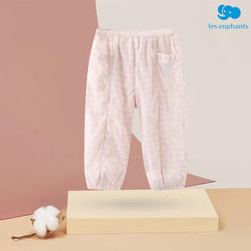 丽婴房-童衣类（夏）E1长裤\吊带裤浅粉