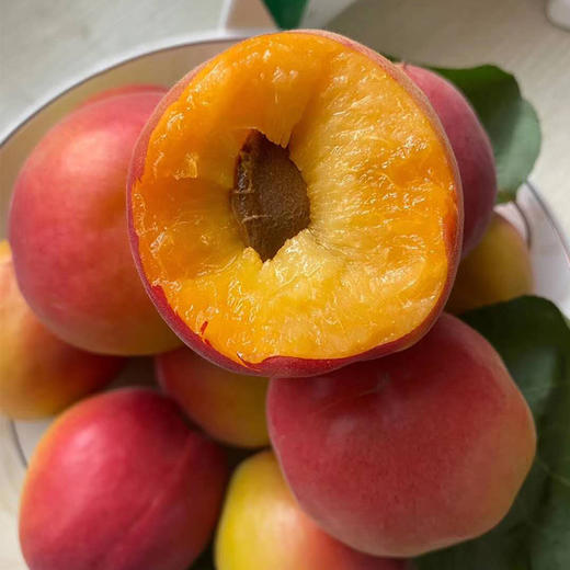 【阳光精选】陕西胭脂红杏 贵妃杏子 玫瑰大黄杏 新鲜孕妇水果4斤装 商品图3