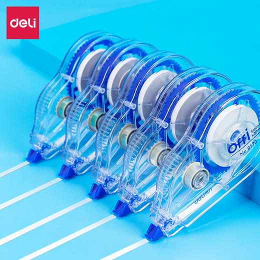 得力8169修正带套装(蓝) 商品图0