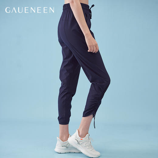 格宁束脚运动裤女显瘦宽松休闲跑步速干卫裤瑜伽训练裤健身房春夏 商品图3