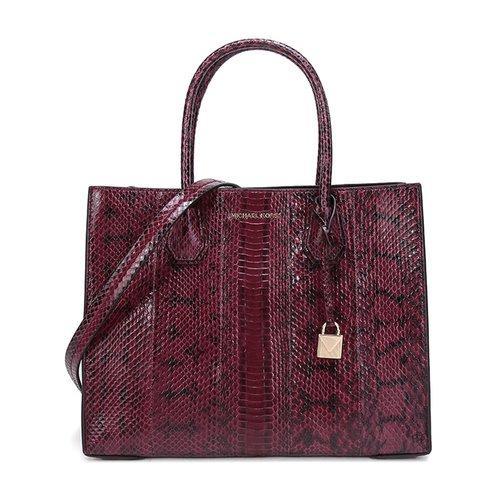 【现货秒发】MichaelKors/迈克·科尔斯MK女包MERCER系列皮质大号手提单肩包30H7GM9T3L 商品图5