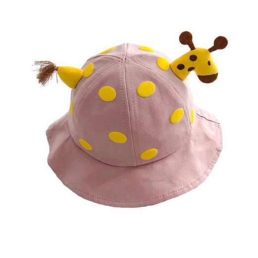 【五色可选】儿童帽子春秋季薄款时尚小鹿渔夫帽男女童装遮阳宝宝盆帽夏天 商品图4