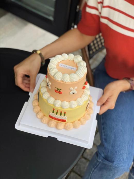 复古手绘奶油蛋糕 商品图1