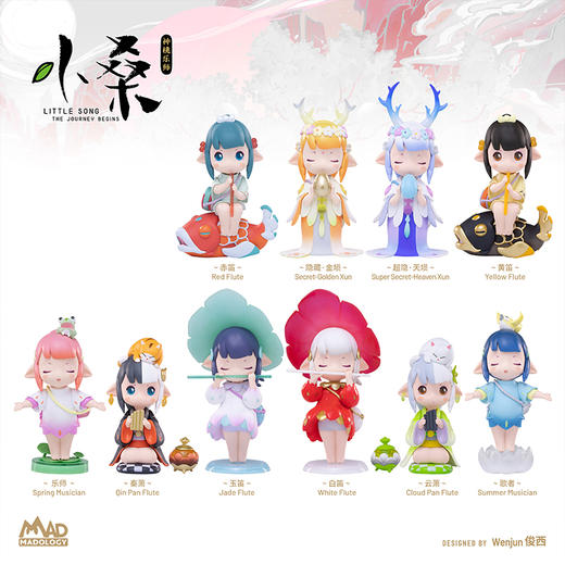 MADology国风小桑神桃乐师初代新品盲盒 俊西千里幽歌 官方现货 商品图4