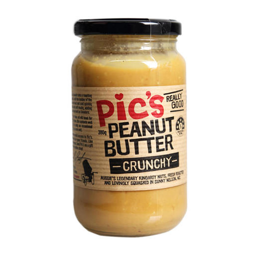 Pic's皮卡思新西兰No.1花生酱拒绝一切添加剂高蛋白食物理想婴幼儿健康食品380g/瓶四种口味任选适合全家共享【GPQ】 商品图2