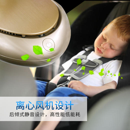 【博真优选】负离子车载空气净化器 商品图2