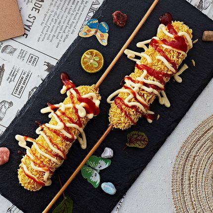 大成芝士热狗棒 800g （80g*10根）拉丝芝士棒热狗网红小吃油炸半成品 冷冻食品 商品图1