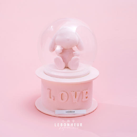 LOVE U 兔 · 奶油蛋糕  (滴滴打车送货需下楼自取) 商品图0