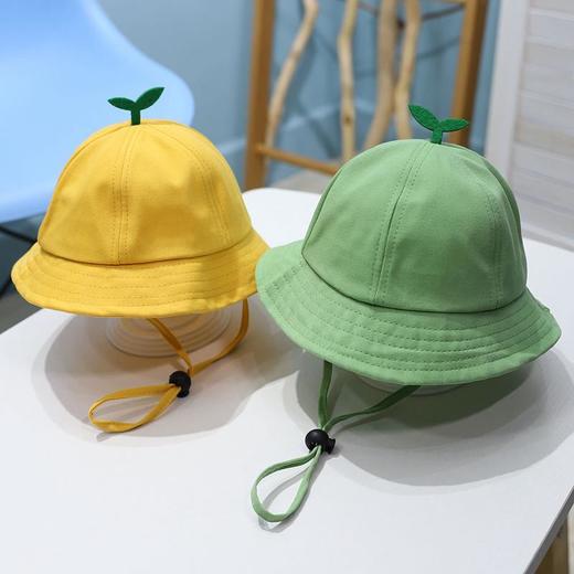 【六色可选】儿童帽子夏季婴儿渔夫帽男女童装宝宝春秋ins小黄帽可爱网红太阳帽 商品图3