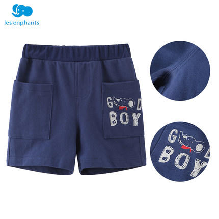丽婴房-童衣类（夏）E1短裤\裤裙深蓝\藏青 商品图0