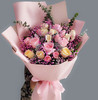 【此情不渝】52枝混搭玫瑰  生活因你充满花香 商品缩略图3