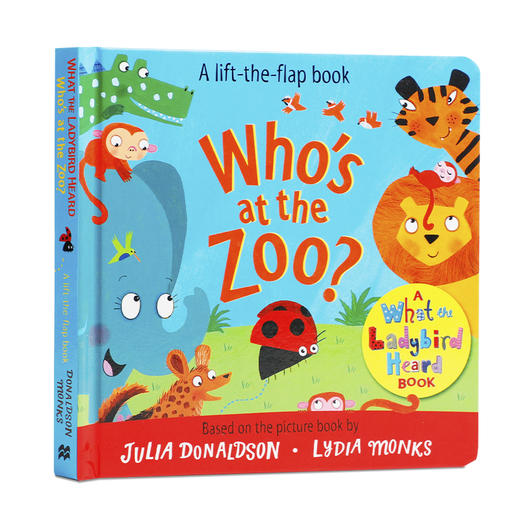 进口英文原版What Ladybird Heard系列Who's at the Zoo? A What the Ladybird Heard Book谁在动物园？3-5岁低幼儿童启蒙翻翻书 商品图4