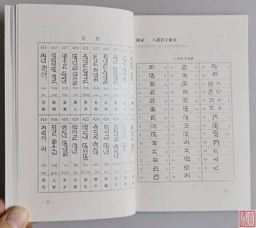 《新编元代八思巴字百家姓》全一册 商品图5