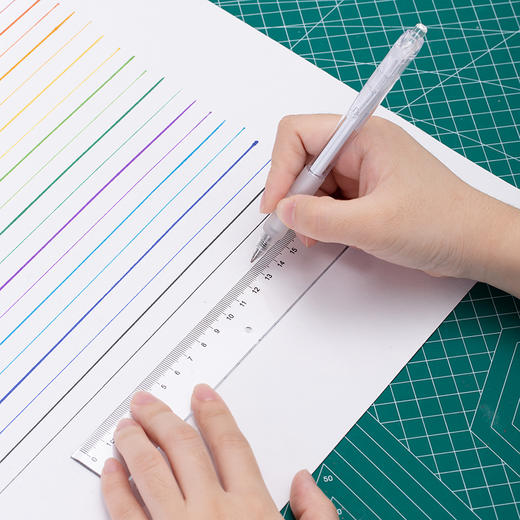 得力6220直尺20cm(透明)(只) 商品图3