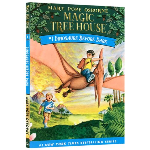 神奇树屋1英文原版 Magic Tree House Dinosaurs Before Dark 恐龙谷历险记 进口儿童英语初级章节书 商品图4