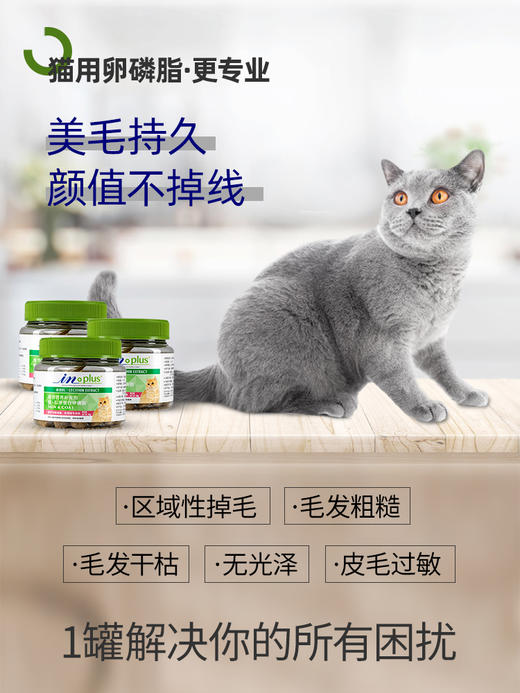 麦德氏猫用卵磷脂225g美毛护肤 商品图3