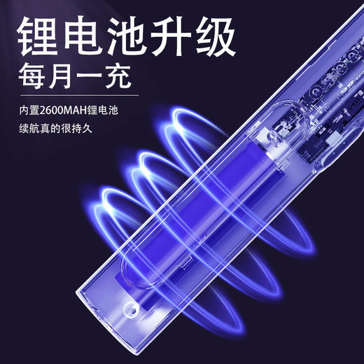 【既是电蚊拍，也是灭蚊灯】二合一电蚊拍，USB充电，2合1灭蚊，安睡一晚 商品图2