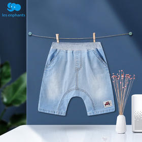 丽婴房-童衣类（夏）E1短裤\裤裙中蓝\湖蓝