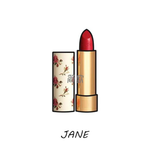 Gucci古驰碎花金管哑光口红唇膏#25 #505 #208 #碎花508 持久滋润 商品图0