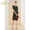 【绿华锦团】【香云纱】乔万尼夏季新款真丝连衣裙设计感EI2E738 商品缩略图2