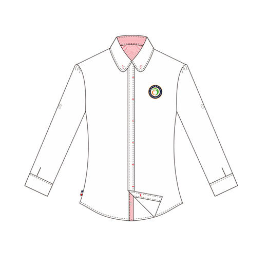 暨阳小学-男女长袖衬衫 商品图1