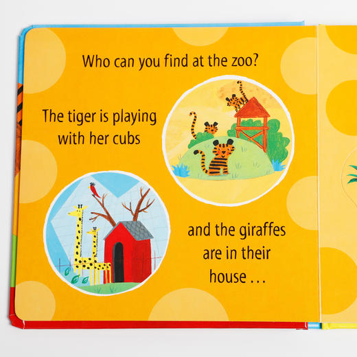 进口英文原版What Ladybird Heard系列Who's at the Zoo? A What the Ladybird Heard Book谁在动物园？3-5岁低幼儿童启蒙翻翻书 商品图5