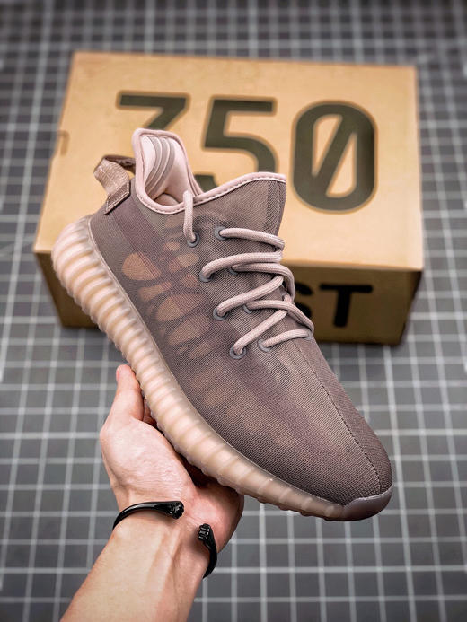 春季特价💰580 原装巴斯夫真爆 # Yeezy Boost 350 V2 "Mono Mist" 迷雾棕 商品图0