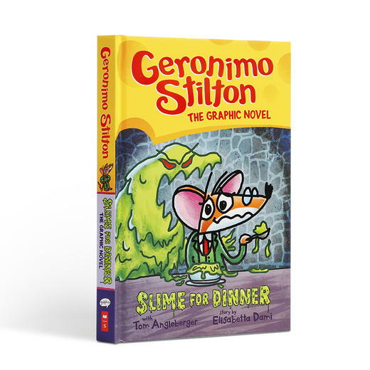 英文原版Geronimo Stilton Graphic Novel #2 Slime for Dinner老鼠记者系列漫画版史莱姆的晚餐中小学生课外阅读桥梁漫画故事书籍 商品图4