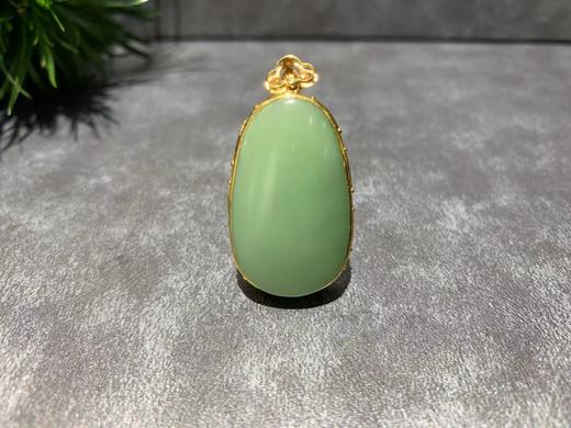 【御珠宫坊】金镶碧玉吊坠 商品图1
