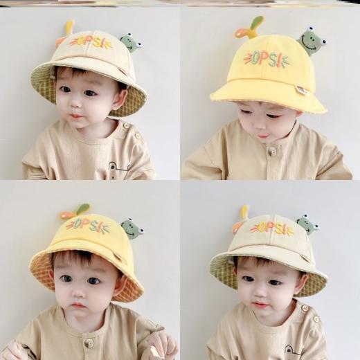 【36款可选】宝宝帽子薄款春秋季女童可爱盆帽夏季男童洋气时尚渔夫帽 商品图2