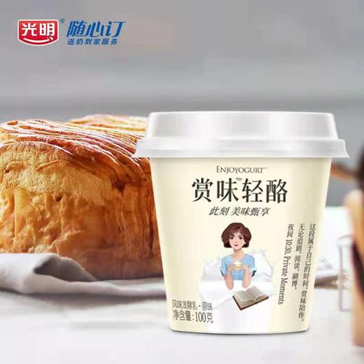 致尚轻酪风味发酵乳（原味)100g 商品图0