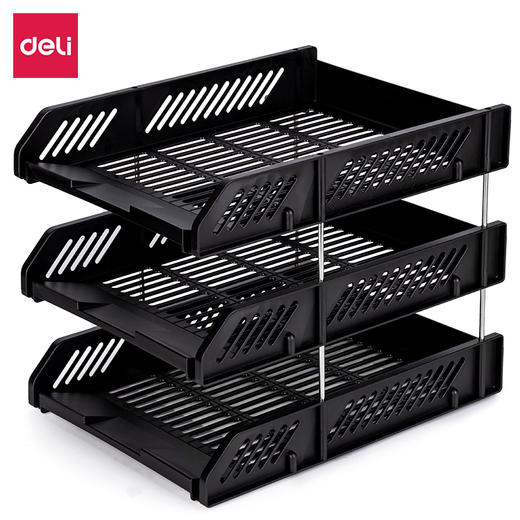 得力9209Z文件座(黑) 商品图0