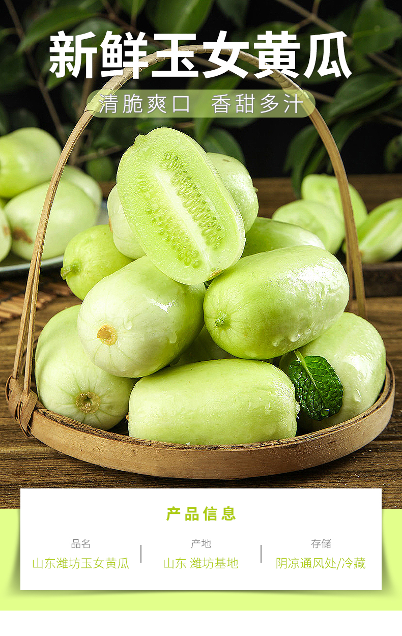 清脆爽口,香甜多汁,物联网全程溯源,护航黄瓜品质,产地直采,只选精果