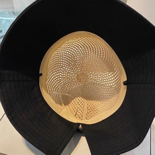 【时尚镂空针织拼接帽】夏季女镂空帽太阳帽防晒遮阳帽女士上衣渔夫帽子 商品图5