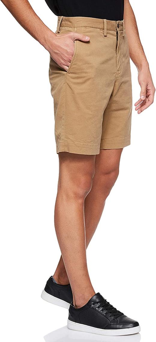 后兜小马标刺绣 微弹经典 短裤/中裤/五分裤 PT-1122 商品图4