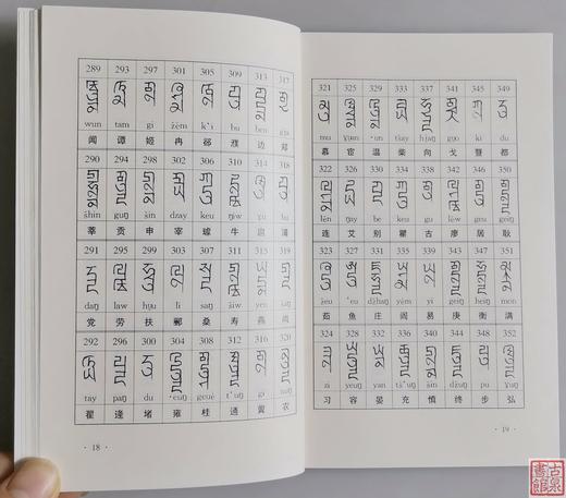 《新编元代八思巴字百家姓》全一册 商品图4