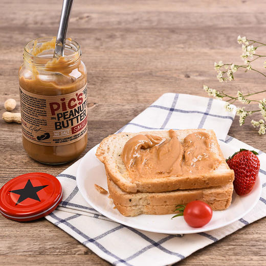 Pic's皮卡思新西兰No.1花生酱拒绝一切添加剂高蛋白食物理想婴幼儿健康食品380g/瓶四种口味任选适合全家共享【GPQ】 商品图5